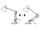 【ハモサ/HERMOSA / GOODS】のCALTON DESK LAMP / カールトン デスクランプ アーム可動固定ネジを緩めれば、アームを動かして光の当たる位置を変えられます。|ID: prp329100000001774 ipo3291000000030251202