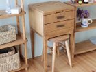 【アンジー/and g / GOODS】のbarbell dresser / バーベル ドレッサー ドレッサー下は直径30cm以下・座面高42cm以下程度の小スツールが収まります。イメージで使用してい|ID: prp329100000001923 ipo3291000000030225478