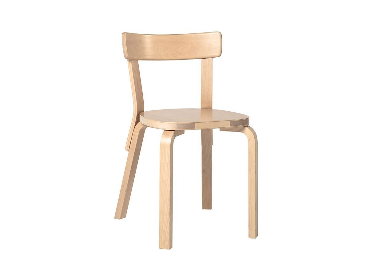 【アルテック/artek / GOODS】のCHAIR 69 / チェア 69 インテリア・キッズ・メンズ・レディースファッション・服の通販 founy(ファニー) 　送料無料　Free Shipping　シンプル　Simple, Minimal　人気　Popular, Best Seller　ホーム・キャンプ・アウトドア・お取り寄せ　Home Living / Home & Lifestyle / Camping Gear / Outdoor Camping　家具・インテリア　Home Furniture & Interior. Stylish & Functional Living Spaces　チェア・椅子　Seating & Chairs　ダイニングチェア・木製チェア　Dining Chairs　本体:ナチュラルラッカー / 座面:ナチュラルラッカー|ID: prp329100000001963 ipo3291000000036615664