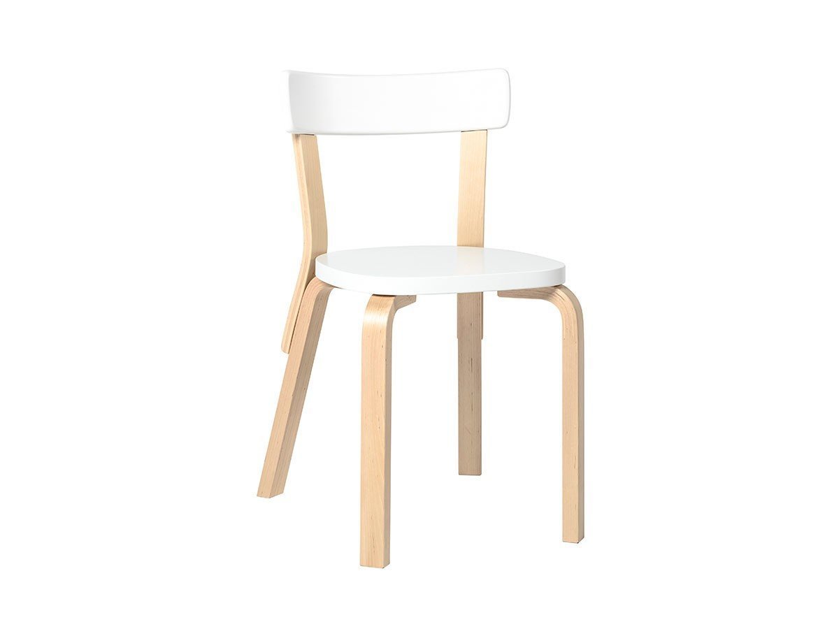【アルテック/artek / GOODS】のCHAIR 69 / チェア 69 インテリア・キッズ・メンズ・レディースファッション・服の通販 founy(ファニー) 　送料無料　Free Shipping　シンプル　Simple, Minimal　人気　Popular, Best Seller　ホーム・キャンプ・アウトドア・お取り寄せ　Home Living / Home & Lifestyle / Camping Gear / Outdoor Camping　家具・インテリア　Home Furniture & Interior. Stylish & Functional Living Spaces　チェア・椅子　Seating & Chairs　ダイニングチェア・木製チェア　Dining Chairs　本体:ナチュラルラッカー / 背座:ホワイトラッカー|ID: prp329100000001963 ipo3291000000036615669