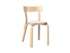 【アルテック/artek / GOODS】のCHAIR 69 / チェア 69 本体:ナチュラルラッカー / 座面:ホワイトラミネート|ID: prp329100000001963 ipo3291000000037068125
