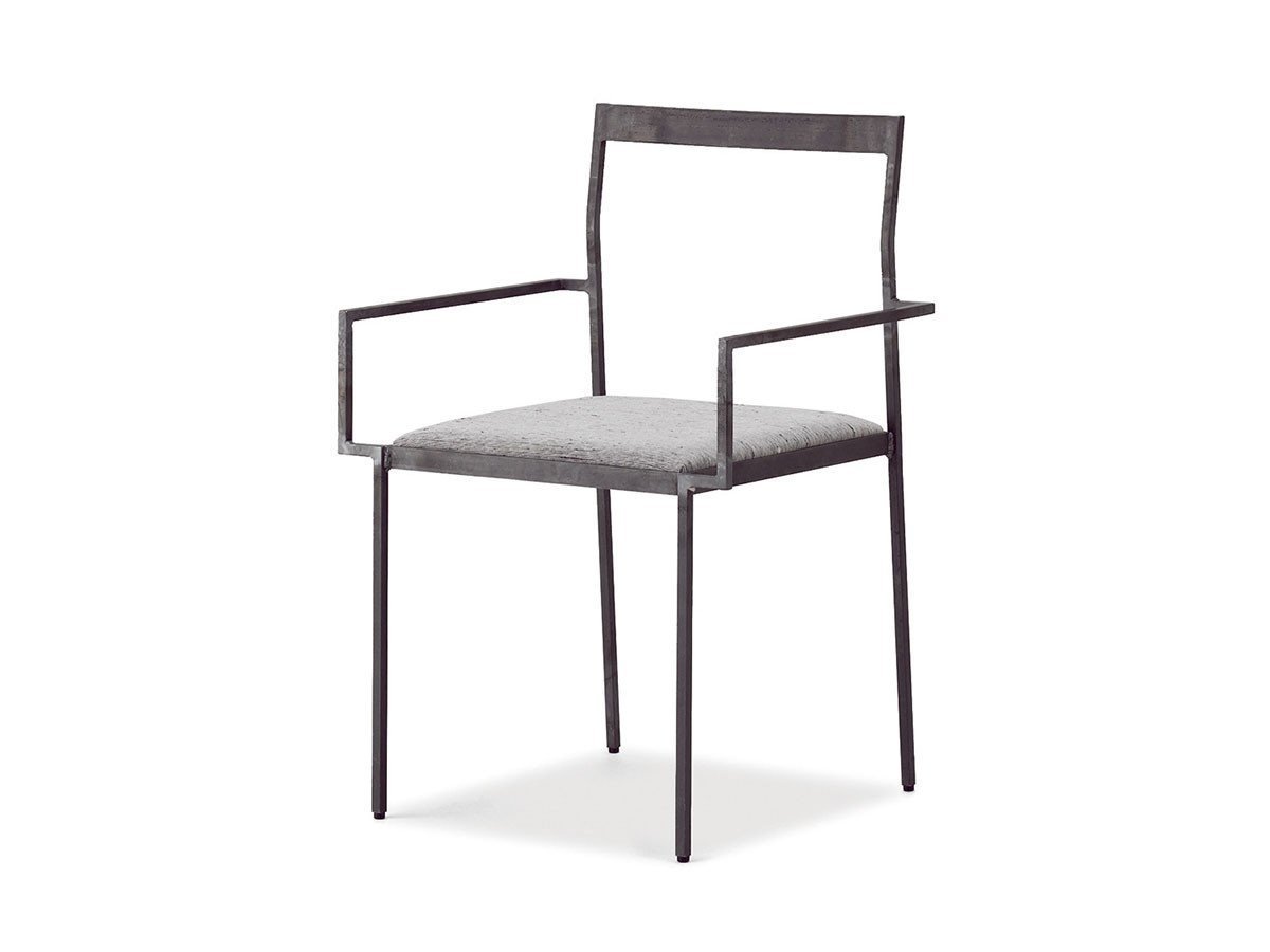 【杉山製作所/Sugiyama Seisakusho / GOODS】のKUROTETSU SHIN ARM CHAIR / クロテツ シン アームチェア 人気、トレンドファッション・服の通販 founy(ファニー) 　送料無料　Free Shipping　クール　Cool, Chic　スクエア　Square, Square Shape　ホーム・キャンプ・アウトドア・お取り寄せ　Home Living / Home & Lifestyle / Camping Gear / Outdoor Camping　家具・インテリア　Home Furniture & Interior. Stylish & Functional Living Spaces　チェア・椅子　Seating & Chairs　ダイニングチェア・木製チェア　Dining Chairs　ホーム・キャンプ・アウトドア・お取り寄せ　Home Living / Home & Lifestyle / Camping Gear / Outdoor Camping　家具・インテリア　Home Furniture & Interior. Stylish & Functional Living Spaces　チェア・椅子　Seating & Chairs　アームチェア・アクセントチェア　Armchairs & Accent Chairs　 other-1|ID: prp329100000001974 ipo3291000000033101001
