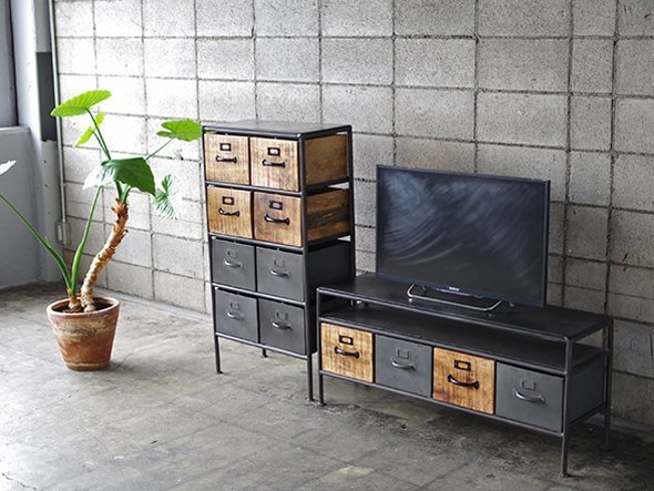 【ライフファニチャー/LIFE FURNITURE / GOODS】のIRON WOODEN TV BOARD / アイアン ウッデン TVボード 人気、トレンドファッション・服の通販 founy(ファニー) 　送料無料　Free Shipping　コンパクト　Compact, Small Size　ボックス　Boxy, Box Shape　ホーム・キャンプ・アウトドア・お取り寄せ　Home Living / Home & Lifestyle / Camping Gear / Outdoor Camping　家具・インテリア　Home Furniture & Interior. Stylish & Functional Living Spaces　テレビボード・テレビ台　TV Cabinets & Consoles　テレビ台・TVボード　Tv Board　other-3|ID: prp329100000002012 ipo3291000000031527162
