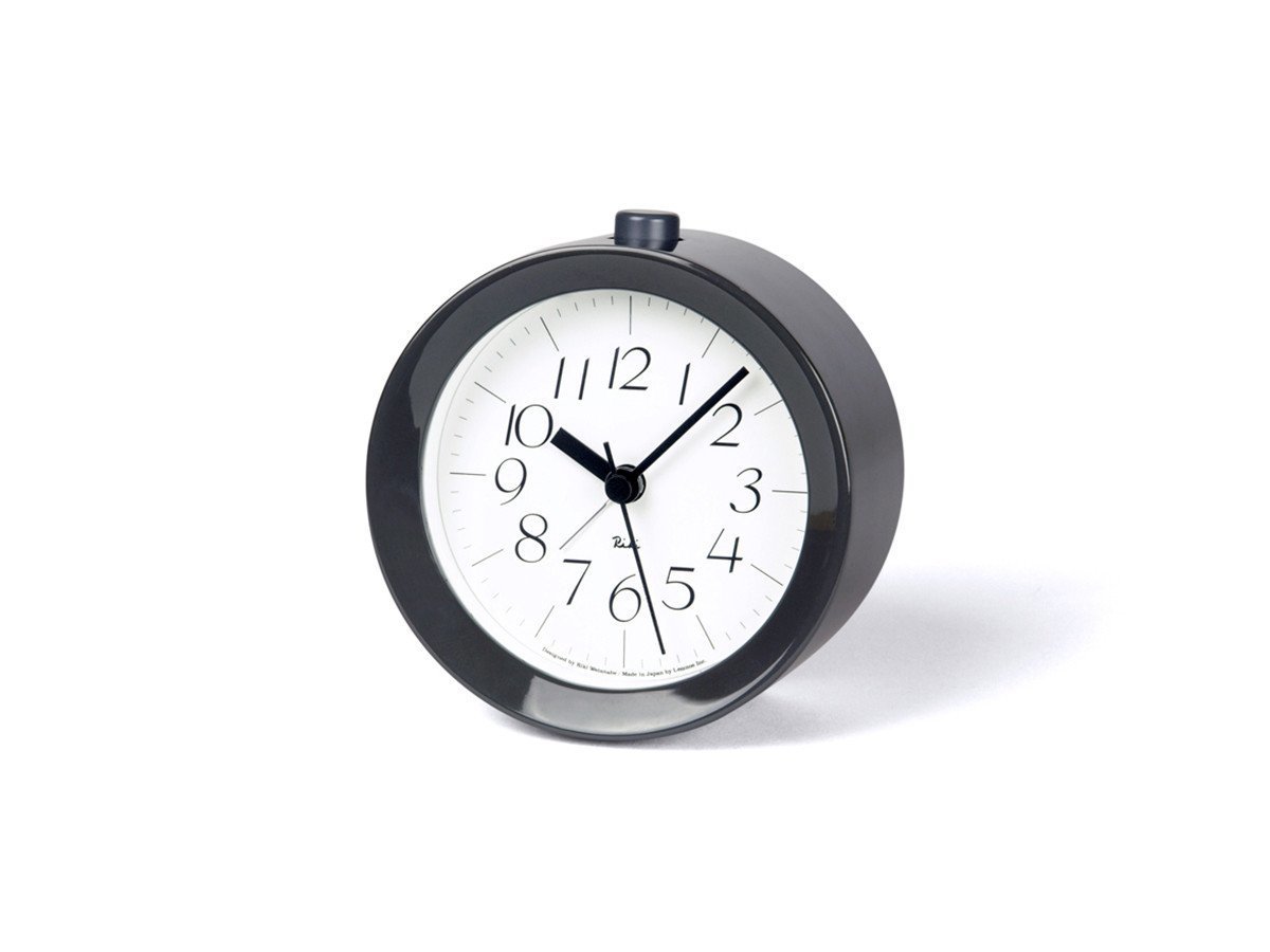 【レムノス/Lemnos / GOODS】のRIKI ALARM CLOCK / リキ アラームクロック 光沢塗装 インテリア・キッズ・メンズ・レディースファッション・服の通販 founy(ファニー) 　送料無料　Free Shipping　シンプル　Simple, Minimal　時計　Watch, Wristwatch　ホーム・キャンプ・アウトドア・お取り寄せ　Home Living / Home & Lifestyle / Camping Gear / Outdoor Camping　家具・インテリア　Home Furniture & Interior. Stylish & Functional Living Spaces　その他 インテリア雑貨、家具　Home Decor & Furniture Extras　グレー|ID: prp329100000002060 ipo3291000000030229039