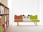 【フライミーズー/FLYMEe ZOO / GOODS】のAnimal Bench / アニマルベンチ f70390(クマ・カエル) 使用イメージ|ID:prp329100000002076