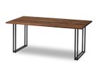 【フライミー ファクトリー/FLYMEe Factory / GOODS】のDINING TABLE / ダイニングテーブル #100778(角面タイプ) 天板:ウォールナット、サイズ:幅165 × 奥行85cm|ID: prp329100000002093 ipo3291000000030249931