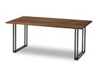 【フライミー ファクトリー/FLYMEe Factory / GOODS】のDINING TABLE / ダイニングテーブル #100778(角面タイプ) 人気、トレンドファッション・服の通販 founy(ファニー) オイル Body Oil シンプル Simple, Minimal テーブル Table, Dining Table ホーム・キャンプ・アウトドア・お取り寄せ Home Living / Home & Lifestyle / Camping Gear / Outdoor Camping 家具・インテリア Home Furniture & Interior. Stylish & Functional Living Spaces テーブル Dining, Coffee & Side Tables ダイニングテーブル・食卓テーブル Dining Tables thumbnail 天板:ウォールナット、サイズ:幅165 × 奥行85cm|ID: prp329100000002093 ipo3291000000036817895