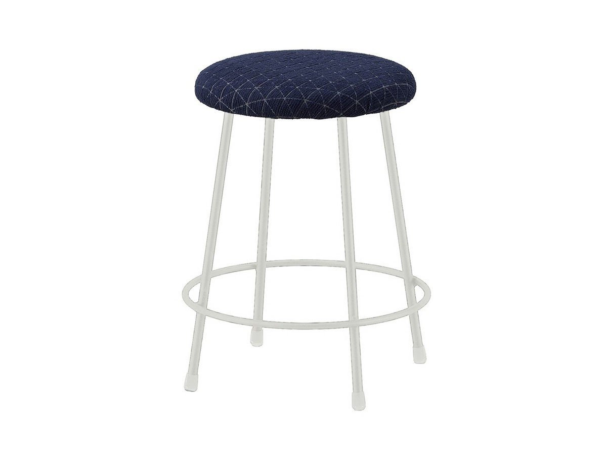 【杉山製作所/Sugiyama Seisakusho / GOODS】のN stool / N スツール インテリア・キッズ・メンズ・レディースファッション・服の通販 founy(ファニー) 　送料無料　Free Shipping　クッション　Cushion, Throw Pillow　コンパクト　Compact, Small Size　シンプル　Simple, Minimal　ホーム・キャンプ・アウトドア・お取り寄せ　Home Living / Home & Lifestyle / Camping Gear / Outdoor Camping　家具・インテリア　Home Furniture & Interior. Stylish & Functional Living Spaces　チェア・椅子　Seating & Chairs　スツール・バースツール　Stools & Bar Stools　張地:ソレイユ SNV ネイビー(Aランク)、脚部サンドシルバー|ID: prp329100000002115 ipo3291000000035165622