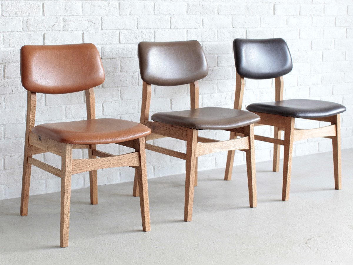 【クラッシュゲート/CRASH GATE / GOODS】のPAD CHAIR / パッドチェア(ナラ材 / オイル塗装) インテリア・キッズ・メンズ・レディースファッション・服の通販 founy(ファニー) 　オイル　Body Oil　クッション　Cushion, Throw Pillow　フレーム　Frame, Outline　ホーム・キャンプ・アウトドア・お取り寄せ　Home Living / Home & Lifestyle / Camping Gear / Outdoor Camping　家具・インテリア　Home Furniture & Interior. Stylish & Functional Living Spaces　チェア・椅子　Seating & Chairs　ダイニングチェア・木製チェア　Dining Chairs　張地:(左から)キャメル、オリーブ、ダーク|ID: prp329100000002145 ipo3291000000036802318