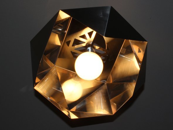 【三代目板金屋/Bankinya / GOODS】のoctagon pendant lamp / オクタゴン ペンダントランプ インテリア・キッズ・メンズ・レディースファッション・服の通販 founy(ファニー) 　送料無料　Free Shipping　おすすめ　Recommended / Our Picks　ホーム・キャンプ・アウトドア・お取り寄せ　Home Living / Home & Lifestyle / Camping Gear / Outdoor Camping　家具・インテリア　Home Furniture & Interior. Stylish & Functional Living Spaces　ライト・照明　Lamps & Lighting Fixtures　ペンダントライト・吊り下げ照明　Pendant Light / Hanging Light Fixture　独特なデザインの放熱穴が特徴的です。|ID: prp329100000002158 ipo3291000000034505544