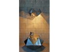 【三代目板金屋/Bankinya / GOODS】のoctagon pendant lamp / オクタゴン ペンダントランプ 同シリーズの「octagon stool / coffee table」とのコーディネート例。|ID: prp329100000002158 ipo3291000000037077523