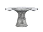 【ノル/Knoll / GOODS】のPlatner Collection Dining Table / プラットナーコレクション ダイニングテーブル 天板:クリアガラス、脚部:ポリッシュニッケル|ID:prp329100000002175