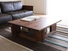 【ヒラシマ/HIRASHIMA / GOODS】のCARAMELLA Living Table wood / カラメッラ リビングテーブル(ウッド) ウッド:ウォールナット、サイズ:幅90 × 奥行90cm|ID: prp329100000002183 ipo3291000000030216999