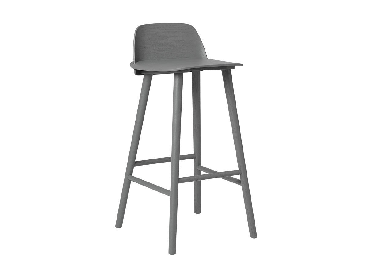 【ムート/MUUTO / GOODS】のNERD BAR STOOL / ナードバースツール(座面高75cm) インテリア・キッズ・メンズ・レディースファッション・服の通販 founy(ファニー) 　送料無料　Free Shipping　ウッド　Wood　ホーム・キャンプ・アウトドア・お取り寄せ　Home,Garden,Outdoor,Camping Gear　家具・インテリア　Home Furniture & Interior. Stylish & Functional Living Spaces　チェア・椅子　Chair　スツール　Stool　ホーム・キャンプ・アウトドア・お取り寄せ　Home,Garden,Outdoor,Camping Gear　家具・インテリア　Home Furniture & Interior. Stylish & Functional Living Spaces　チェア・椅子　Chair　カウンターチェア・ハイスツール　Counter Chair/High Stool　ダークグレー|ID: prp329100000002193 ipo3291000000030233545