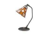 【フライミー ファクトリー/FLYMEe Factory / GOODS】のCUSTOM SERIES Classic Desk Lamp × Stained Glass Checker / カスタムシリーズ クラシックデスクランプ × ステンドグラス(チェッカー) 人気、トレンドファッション・服の通販 founy(ファニー) イエロー Yellow オレンジ Orange クラシック Classic デスク Desk ハンド Hand ホーム・キャンプ・アウトドア・お取り寄せ Home,Garden,Outdoor,Camping Gear 家具・インテリア Furniture ライト・照明 Lighting & Light Fixtures デスクライト・テーブルライト Desk Light/Table Light |ID:prp329100000002202