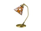 【フライミー ファクトリー/FLYMEe Factory / GOODS】のCUSTOM SERIES Classic Desk Lamp × Stained Glass Checker / カスタムシリーズ クラシックデスクランプ × ステンドグラス(チェッカー) 器具本体:ゴールド|ID: prp329100000002202 ipo3291000000031903006