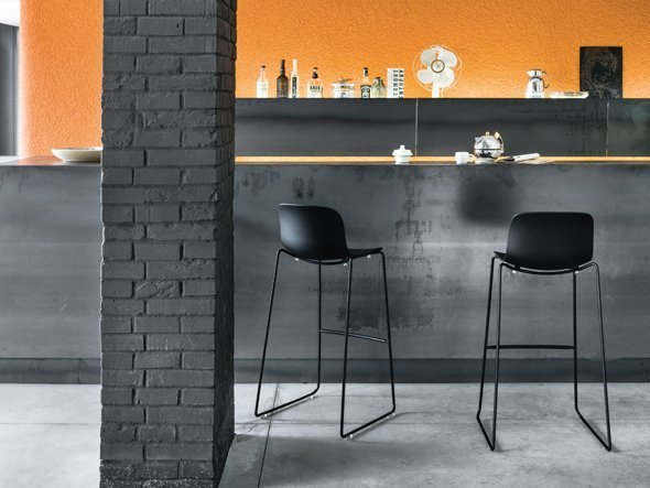 【マジス/MAGIS / GOODS】のTROY STOOL / トロイ スツール スレッジ・クロム脚 人気、トレンドファッション・服の通販 founy(ファニー) 　送料無料　Free Shipping　コンパクト　Compact　ホーム・キャンプ・アウトドア・お取り寄せ　Home,Garden,Outdoor,Camping Gear　家具・インテリア　Furniture　チェア・椅子　Chair　スツール　Stool　ホーム・キャンプ・アウトドア・お取り寄せ　Home,Garden,Outdoor,Camping Gear　家具・インテリア　Furniture　チェア・椅子　Chair　カウンターチェア・ハイスツール　Counter Chair/High Stool　other-4|ID: prp329100000002228 ipo3291000000031545626