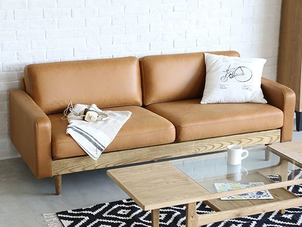 【イージーライフ/Easy Life / GOODS】のFLEET SOFA / フリート 3人掛けソファ(レザーテックス) 人気、トレンドファッション・服の通販 founy(ファニー) 　オイル　Body Oil　シンプル　Simple, Minimal　ファブリック　Fabric, Textile　フレーム　Frame, Outline　ホーム・キャンプ・アウトドア・お取り寄せ　Home Living / Home & Lifestyle / Camping Gear / Outdoor Camping　家具・インテリア　Home Furniture & Interior. Stylish & Functional Living Spaces　ソファー　Couches & Sofas　other-6|ID: prp329100000002234 ipo3291000000031533835