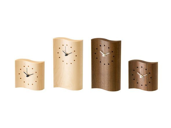 【コサイン/cosine / GOODS】のMINE CLOCK / マイン時計 高さ13cm 人気、トレンドファッション・服の通販 founy(ファニー) 　ウェーブ　Wavy Pattern　デスク　Desk, Work Desk　時計　Watch, Wristwatch　ホーム・キャンプ・アウトドア・お取り寄せ　Home Living / Home & Lifestyle / Camping Gear / Outdoor Camping　家具・インテリア　Home Furniture & Interior. Stylish & Functional Living Spaces　その他 インテリア雑貨、家具　Home Decor & Furniture Extras　other-3|ID: prp329100000002274 ipo3291000000031545072