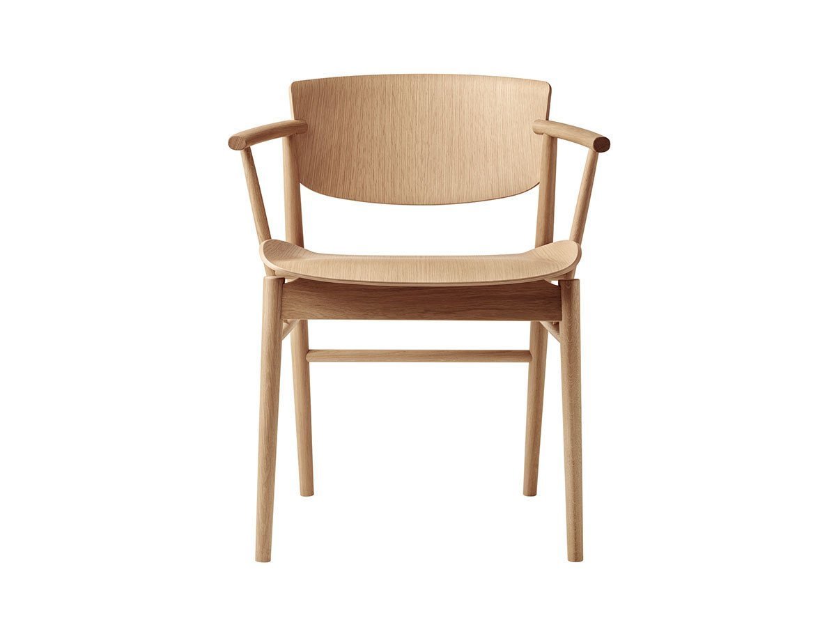 【フリッツ ハンセン/FRITZ HANSEN / GOODS】のN01 / N01 アームチェア インテリア・キッズ・メンズ・レディースファッション・服の通販 founy(ファニー) 　送料無料　Free Shipping　ホーム・キャンプ・アウトドア・お取り寄せ　Home,Garden,Outdoor,Camping Gear　家具・インテリア　Furniture　チェア・椅子　Chair　ダイニングチェア　Dining Chair　ホーム・キャンプ・アウトドア・お取り寄せ　Home,Garden,Outdoor,Camping Gear　家具・インテリア　Furniture　チェア・椅子　Chair　アームチェア　Armchair　ウッド:オーク|ID: prp329100000002296 ipo3291000000030207794
