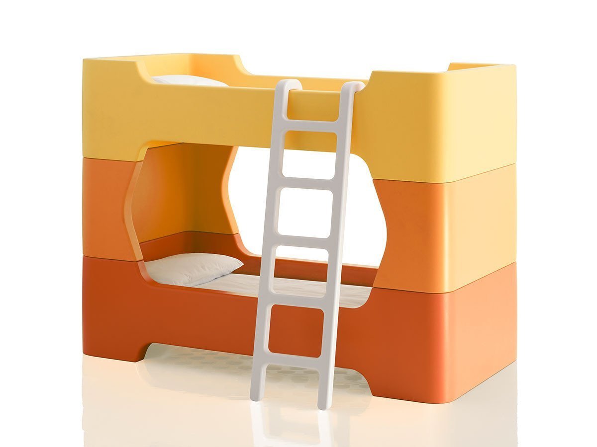 【マジス/MAGIS / GOODS】のBUNKY / バンキー インテリア・キッズ・メンズ・レディースファッション・服の通販 founy(ファニー) オレンジ Orange グラデーション Gradient, Ombre ベビー Baby, Babywear ホーム・キャンプ・アウトドア・お取り寄せ Home Living / Home & Lifestyle / Camping Gear / Outdoor Camping 家具・インテリア Home Furniture & Interior. Stylish & Functional Living Spaces キッズ家具 Children's Furniture & Storage ベビーベッド・子供ベッド・2段ベッド Baby Crib / Toddler Bed / Kids Bunk Bed セット内容:2段ベッドセット、オレンジ|ID: prp329100000002330 ipo3291000000036834104