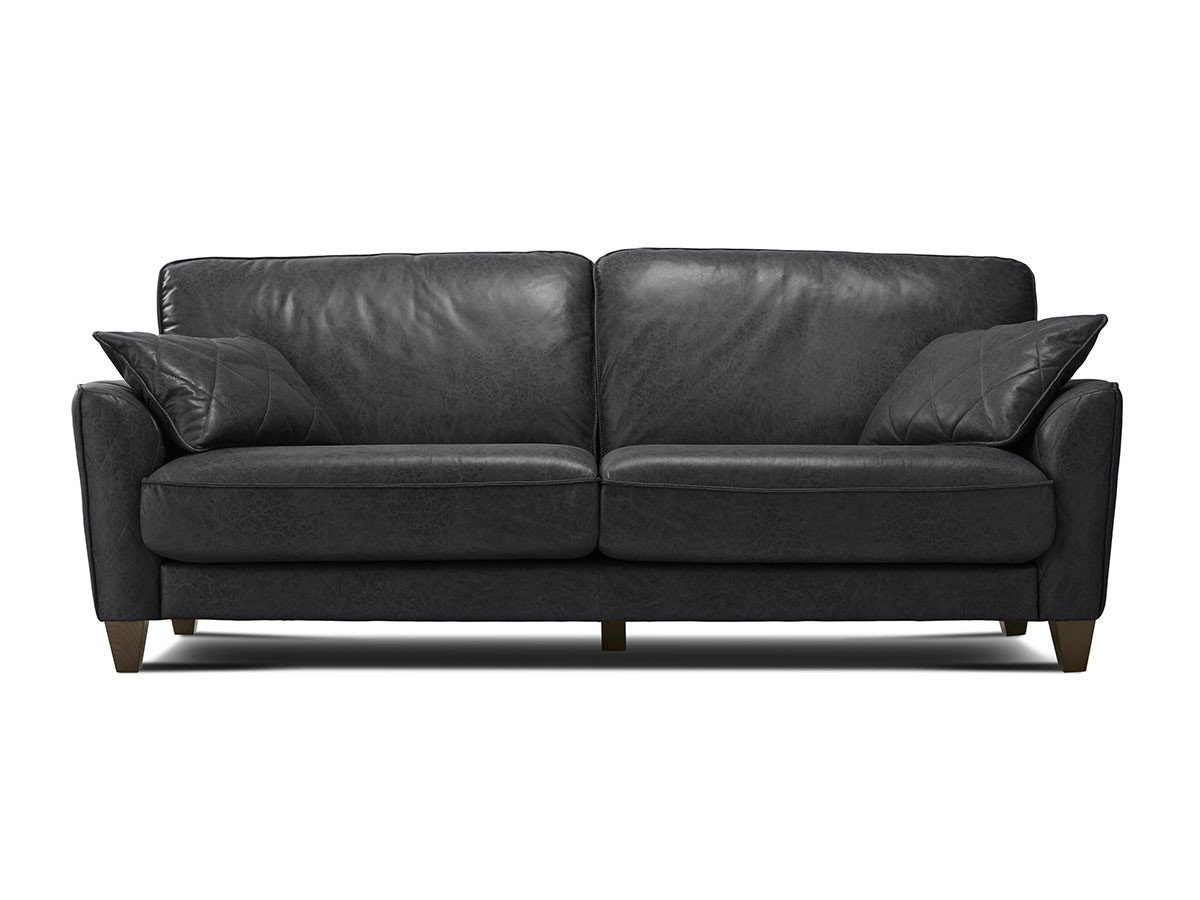 【リラックス フォーム/RELAX FORM / GOODS】のCOLUMBUS SOFA / コロンバス 3人掛けソファ インテリア・キッズ・メンズ・レディースファッション・服の通販 founy(ファウニー) 　オイル　Body Oil　キルティング　Quilted, Quilting　クッション　Cushion, Throw Pillow　コンパクト　Compact, Small Size　フェザー　Feather, Feather Detail　定番　Standard, Basic Item　ホーム・キャンプ・アウトドア・お取り寄せ　Home Living / Home & Lifestyle / Camping Gear / Outdoor Camping　家具・インテリア　Home Furniture & Interior. Stylish & Functional Living Spaces　ソファー　Couches & Sofas　張地:LT03 チャコールブラック|ID: prp329100000002331 ipo3291000000037083034