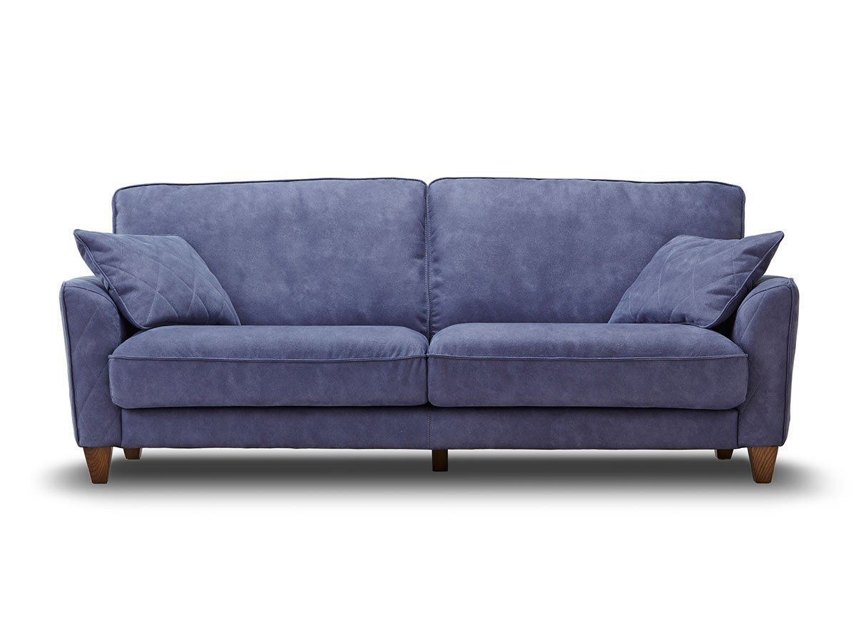 【リラックス フォーム/RELAX FORM / GOODS】のCOLUMBUS SOFA / コロンバス 3人掛けソファ インテリア・キッズ・メンズ・レディースファッション・服の通販 founy(ファウニー) 　オイル　Body Oil　キルティング　Quilted, Quilting　クッション　Cushion, Throw Pillow　コンパクト　Compact, Small Size　フェザー　Feather, Feather Detail　定番　Standard, Basic Item　ホーム・キャンプ・アウトドア・お取り寄せ　Home Living / Home & Lifestyle / Camping Gear / Outdoor Camping　家具・インテリア　Home Furniture & Interior. Stylish & Functional Living Spaces　ソファー　Couches & Sofas　張地:バイオレットブルー|ID: prp329100000002331 ipo3291000000037083043