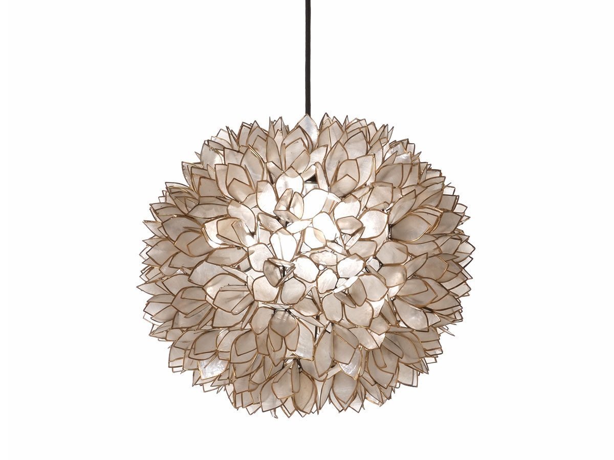 【カジャ/KAJA / GOODS】のShell Flower Lamp / シェル フラワーランプ Lサイズ(直径40cm) 人気、トレンドファッション・服の通販 founy(ファニー) 　フラワー　Flower　ホーム・キャンプ・アウトドア・お取り寄せ　Home,Garden,Outdoor,Camping Gear　家具・インテリア　Furniture　ライト・照明　Lighting & Light Fixtures　ペンダントライト　Pendant Light　 other-1|ID: prp329100000002376 ipo3291000000026637983