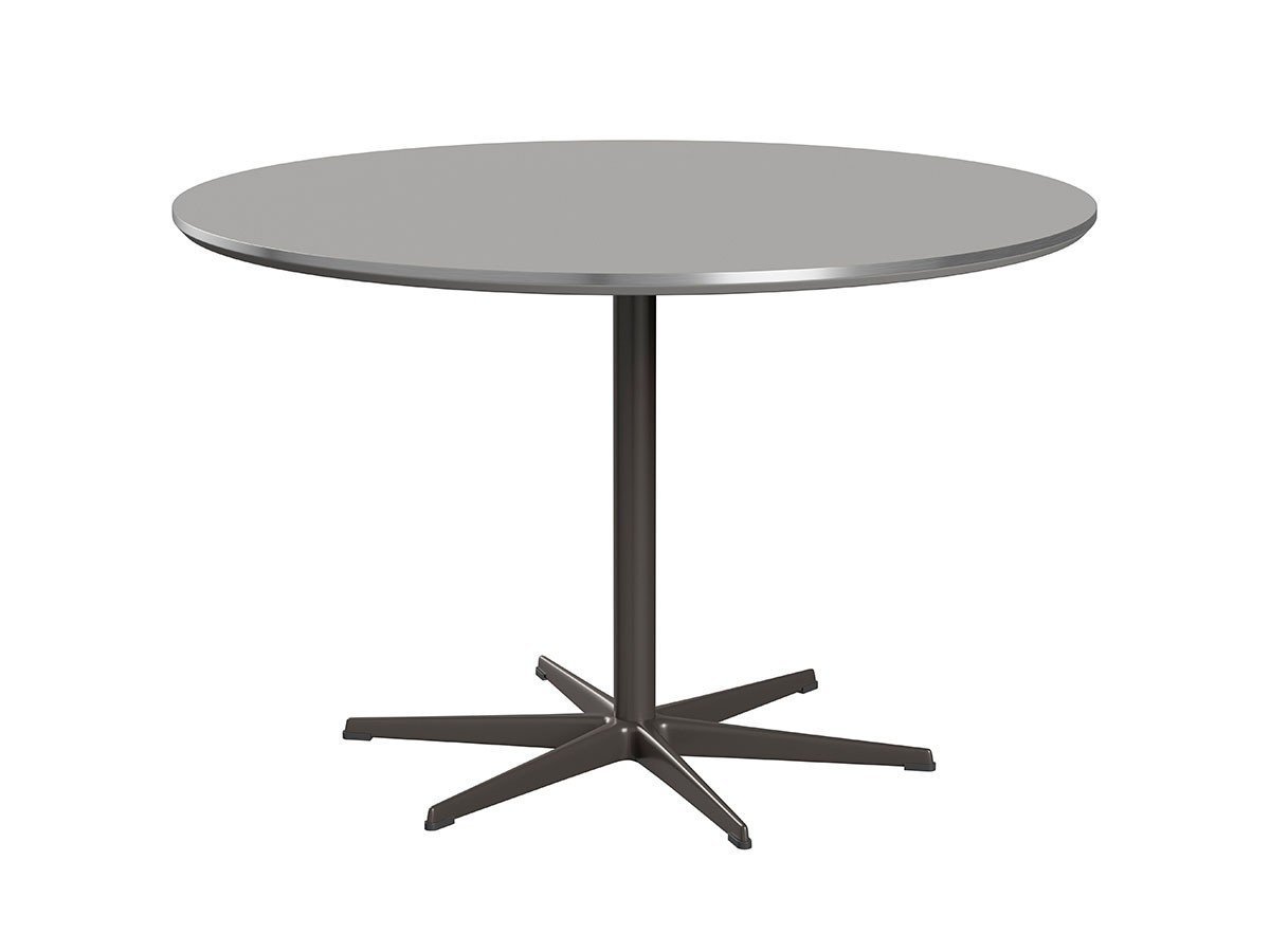 【フリッツ ハンセン/FRITZ HANSEN / GOODS】のTABLE SERIES CIRCULAR / テーブルシリーズ 円形テーブル 6スターベース A825 / A826 インテリア・キッズ・メンズ・レディースファッション・服の通販 founy(ファニー) 　ウッド　Wooden Design　サテン　Satin, Glossy Fabric　テーブル　Table, Dining Table　フレーム　Frame, Outline　ラウンド　Round, Round Neck　ホーム・キャンプ・アウトドア・お取り寄せ　Home Living / Home & Lifestyle / Camping Gear / Outdoor Camping　家具・インテリア　Home Furniture & Interior. Stylish & Functional Living Spaces　テーブル　Dining, Coffee & Side Tables　ダイニングテーブル・食卓テーブル　Dining Tables　ホーム・キャンプ・アウトドア・お取り寄せ　Home Living / Home & Lifestyle / Camping Gear / Outdoor Camping　家具・インテリア　Home Furniture & Interior. Stylish & Functional Living Spaces　テーブル　Dining, Coffee & Side Tables　カフェテーブル・丸型テーブル　Cafe & Bistro Tables　天板:ラミネート / グレーエフェソ、脚部:ウォームグラファイト、サイズ:A825|ID: prp329100000002406 ipo3291000000036818212