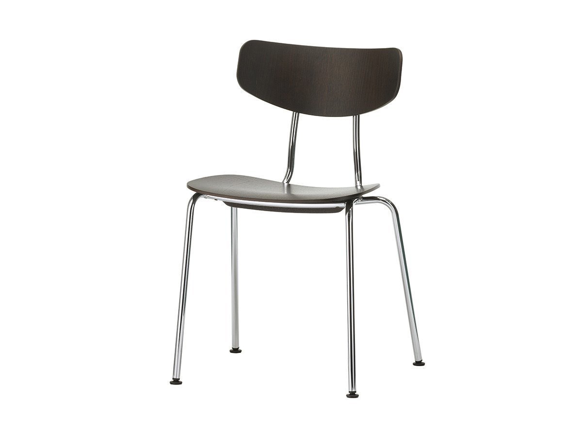 【ヴィトラ/Vitra / GOODS】のMoca / モカ インテリア・キッズ・メンズ・レディースファッション・服の通販 founy(ファニー) 　シンプル　Simple, Minimal　チューブ　Tube, Tube Top　送料無料　Free Shipping　ホーム・キャンプ・アウトドア・お取り寄せ　Home Living / Home & Lifestyle / Camping Gear / Outdoor Camping　家具・インテリア　Home Furniture & Interior. Stylish & Functional Living Spaces　チェア・椅子　Seating & Chairs　ダイニングチェア・木製チェア　Dining Chairs　シート & バックレスト:ダークオーク、フレーム:クローム仕上|ID: prp329100000002442 ipo3291000000030233107