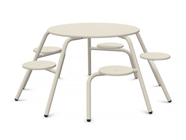 【エクストレミス/extremis / GOODS】のVirus / ウイルス 5人掛 インテリア・キッズ・メンズ・レディースファッション・服の通販 founy(ファニー) 　コンパクト　Compact, Small Size　テーブル　Table, Dining Table　トレンド　Trend, Trending Now　ホーム・キャンプ・アウトドア・お取り寄せ　Home Living / Home & Lifestyle / Camping Gear / Outdoor Camping　家具・インテリア　Home Furniture & Interior. Stylish & Functional Living Spaces　テーブル　Dining, Coffee & Side Tables　カフェテーブル・丸型テーブル　Cafe & Bistro Tables　オフホワイト、天板タイプ:フラット|ID: prp329100000002447 ipo3291000000036645673