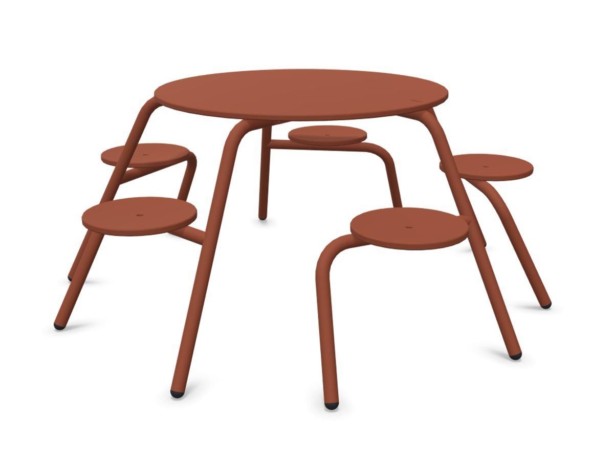 【エクストレミス/extremis / GOODS】のVirus / ウイルス 5人掛 インテリア・キッズ・メンズ・レディースファッション・服の通販 founy(ファニー) 　コンパクト　Compact, Small Size　テーブル　Table, Dining Table　トレンド　Trend, Trending Now　ホーム・キャンプ・アウトドア・お取り寄せ　Home Living / Home & Lifestyle / Camping Gear / Outdoor Camping　家具・インテリア　Home Furniture & Interior. Stylish & Functional Living Spaces　テーブル　Dining, Coffee & Side Tables　カフェテーブル・丸型テーブル　Cafe & Bistro Tables　カッパーブラウン、天板タイプ:フラット|ID: prp329100000002447 ipo3291000000036645674