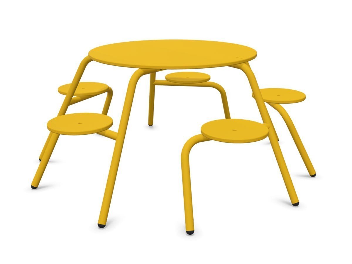 【エクストレミス/extremis / GOODS】のVirus / ウイルス 5人掛 インテリア・キッズ・メンズ・レディースファッション・服の通販 founy(ファニー) 　コンパクト　Compact, Small Size　テーブル　Table, Dining Table　トレンド　Trend, Trending Now　ホーム・キャンプ・アウトドア・お取り寄せ　Home Living / Home & Lifestyle / Camping Gear / Outdoor Camping　家具・インテリア　Home Furniture & Interior. Stylish & Functional Living Spaces　テーブル　Dining, Coffee & Side Tables　カフェテーブル・丸型テーブル　Cafe & Bistro Tables　サンイエロー、天板タイプ:フラット|ID: prp329100000002447 ipo3291000000036645676