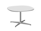 【フリッツ ハンセン/FRITZ HANSEN / GOODS】のCOFFEE TABLE SERIES SUPERCIRCULAR / コーヒーテーブルシリーズ スーパー円コーヒーテーブル A202 / A203 天板:ラミネート / ホワイト、脚部:サテン仕上、サイズ:A202|ID: prp329100000002473 ipo3291000000037064322