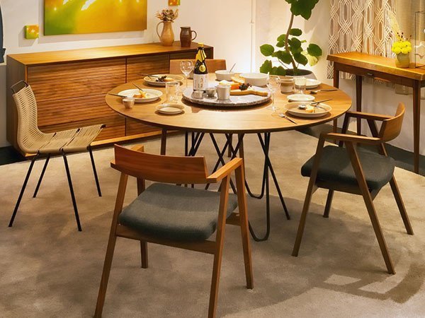 【リアルスタイル/REAL STYLE / GOODS】のAURELIA dining table / アウレリア ダイニングテーブル 人気、トレンドファッション・服の通販 founy(ファニー) 　テーブル　Table　ラウンド　Round　ホーム・キャンプ・アウトドア・お取り寄せ　Home,Garden,Outdoor,Camping Gear　家具・インテリア　Furniture　テーブル　Table　ダイニングテーブル　Dining Table　other-3|ID: prp329100000002515 ipo3291000000031527874