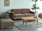 【アドレス/address / GOODS】のTina sofa 3 seater / ティナ ソファ 3シーター 張地:ライトブラウン|ID: prp329100000002519 ipo3291000000030219891