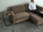 【アドレス/address / GOODS】のTina sofa 3 seater / ティナ ソファ 3シーター 別売りのオットマンを合わせると、脚を伸ばしてくつろぐカウチ型ソファとしてお使いいただけます。|ID: prp329100000002519 ipo3291000000030219899