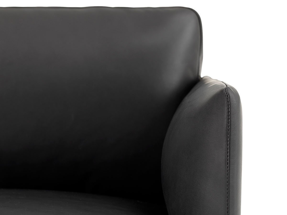 【ムート/MUUTO / GOODS】のOUTLINE SOFA / CHAISE LONGUE - LEFT / アウトラインソファ シェーズロング 左 インテリア・キッズ・メンズ・レディースファッション・服の通販 founy(ファニー) 　ホーム・キャンプ・アウトドア・お取り寄せ　Home,Garden,Outdoor,Camping Gear　家具・インテリア　Furniture　ソファー　Sofa　カウチソファ　Couch Sofa　張地:リファインレザーブラック|ID: prp329100000002551 ipo3291000000030203775