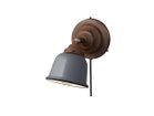 【フライミー ファクトリー/FLYMEe Factory / GOODS】のCUSTOM SERIES Basic Wall Lamp × Petit Steel / カスタムシリーズ ベーシックウォールランプ × スチール(プチ) 大人の最旬トレンドファッション＆コーディネート founy(ファウニー) 送料無料 Free Shipping クラシカル Classical, Vintage-Inspired シンプル Simple, Minimal デスク Desk, Work Desk ベーシック Basic, Essential ホーム・キャンプ・アウトドア・お取り寄せ Home Living / Home & Lifestyle / Camping Gear / Outdoor Camping 家具・インテリア Home Furniture & Interior. Stylish & Functional Living Spaces ライト・照明 Lamps & Lighting Fixtures thumbnail 器具本体:ラスティメタル、シェード:ディープグレー|ID: prp329100000002564 ipo3291000000037073108