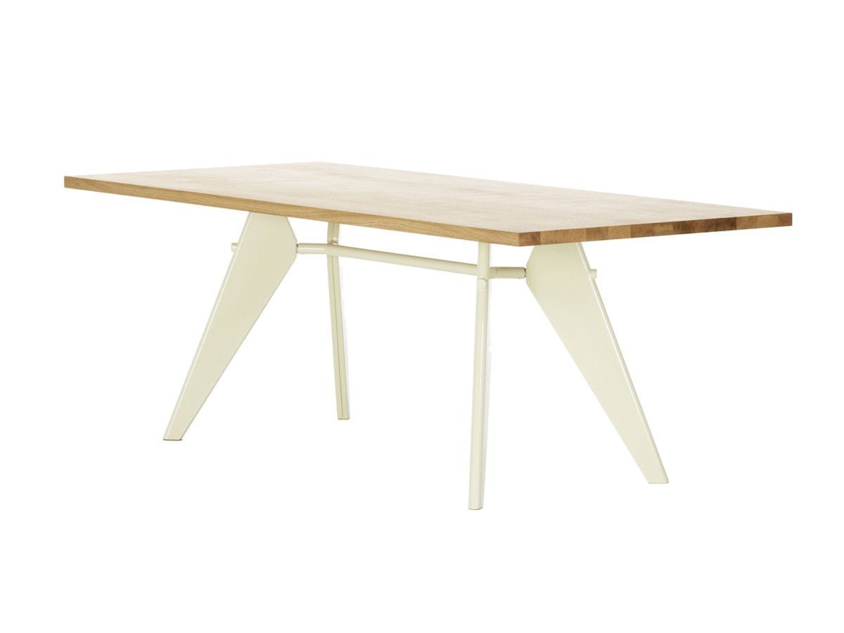 【ヴィトラ/Vitra / GOODS】のEM Table / EM ターブル ウッド インテリア・キッズ・メンズ・レディースファッション・服の通販 founy(ファニー) 　ウッド　Wooden Design　テーブル　Table, Dining Table　フランス　France, French　ホーム・キャンプ・アウトドア・お取り寄せ　Home Living / Home & Lifestyle / Camping Gear / Outdoor Camping　家具・インテリア　Home Furniture & Interior. Stylish & Functional Living Spaces　テーブル　Dining, Coffee & Side Tables　ダイニングテーブル・食卓テーブル　Dining Tables　天板:ソリッドウッド / ナチュラルオーク、脚部:ブランコロンブ、サイズ:幅180cm|ID: prp329100000002566 ipo3291000000036861126