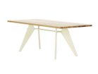 【ヴィトラ/Vitra / GOODS】のEM Table / EM ターブル ウッド 天板:ソリッドウッド / ナチュラルオーク、脚部:ブランコロンブ、サイズ:幅180cm|ID: prp329100000002566 ipo3291000000037089493