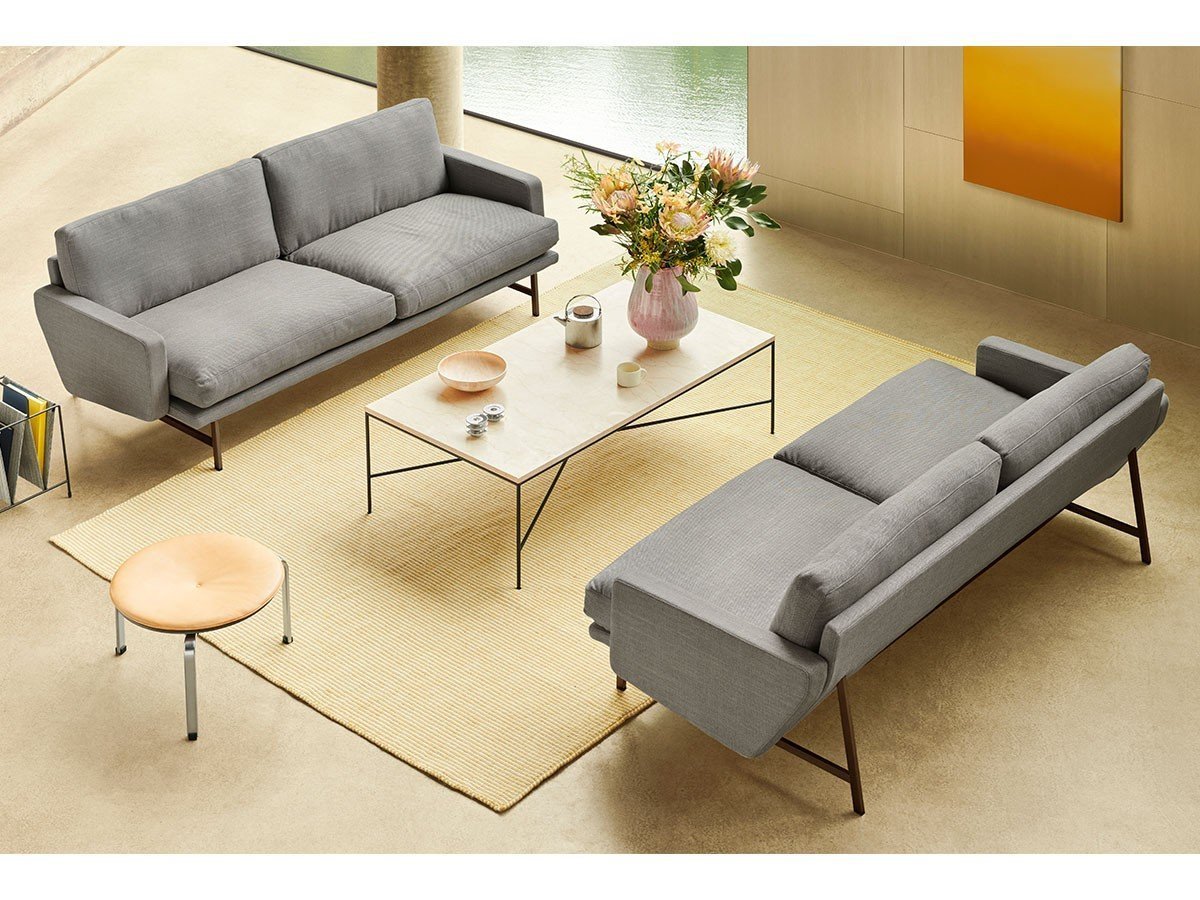 【フリッツ ハンセン/FRITZ HANSEN / GOODS】のLISSONI SOFA / リッソーニソファ 2人掛けソファ PL112 インテリア・キッズ・メンズ・レディースファッション・服の通販 founy(ファニー) イタリア Italy クッション Cushion, Throw Pillow ファブリック Fabric, Textile フェザー Feather, Feather Detail おすすめ Recommended / Our Picks ホーム・キャンプ・アウトドア・お取り寄せ Home Living / Home & Lifestyle / Camping Gear / Outdoor Camping 家具・インテリア Home Furniture & Interior. Stylish & Functional Living Spaces ソファー Couches & Sofas 張地:リミックス 123 ライトグレー(カテゴリー1)、脚部:ウォームグラファイト|ID: prp329100000002591 ipo3291000000036814778