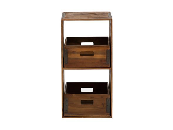 【アクメファニチャー /ACME Furniture / GOODS】のTROY OPEN SHELF / トロイ オープンシェルフ インテリア・キッズ・メンズ・レディースファッション・服の通販 founy(ファニー) 　アンティーク　Antique　ボックス　Box　ホーム・キャンプ・アウトドア・お取り寄せ　Home,Garden,Outdoor,Camping Gear　家具・インテリア　Furniture　収納家具・キャビネット　Storage Furniture　ラック・シェルフ　Rack Shelf　別売りのTROY BOX Sサイズを収納しています。|ID: prp329100000002604 ipo3291000000030183431