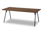 【フライミーパーラー/FLYMEe Parlor / GOODS】のDINING TABLE / ダイニングテーブル #100172 天板ウッド:ウォールナット、サイズ:幅180cm|ID:prp329100000002615