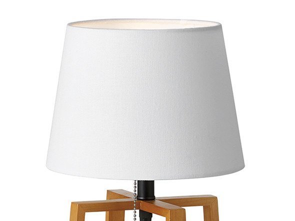 【フライミーパーラー/FLYMEe Parlor / GOODS】のTable Lamp / テーブルランプ #35469 インテリア・キッズ・メンズ・レディースファッション・服の通販 founy(ファニー) 　送料無料　Free Shipping　シンプル　Simple, Minimal　テーブル　Table, Dining Table　モノトーン　Monotone, Black and White　ホーム・キャンプ・アウトドア・お取り寄せ　Home Living / Home & Lifestyle / Camping Gear / Outdoor Camping　家具・インテリア　Home Furniture & Interior. Stylish & Functional Living Spaces　ライト・照明　Lamps & Lighting Fixtures　柔らかな表情の布シェードには風合いのあるコットン × リネン素材を使用し、ベースには無垢材を使用して|ID: prp329100000002627 ipo3291000000030185033