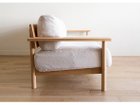【イデー/IDEE / GOODS】のDIMANCHE SOFA(3) / ディモンシュ ソファ(3)張地オーダー品 たっぷりと奥行があり、リラックス感のある座り心地です。|ID: prp329100000002629 ipo3291000000030213514