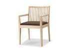 【フライミー ジャパン スタイル/FLYMEe Japan-Style / GOODS】のArm Chair / アームチェア f7096 張地:ミラノ MI-9(Aランク)、フレーム1 ナチュラル|ID:prp329100000002636