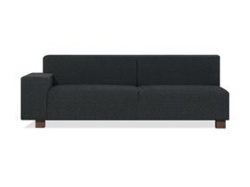 【フランネルソファ/FLANNEL SOFA / GOODS】のBRICK ONE ARM SOFA / ブリック 3人掛け片肘ソファ 人気、トレンドファッション・服の通販 founy(ファニー) オイル Body Oil スタイリッシュ Stylish, Fashionable スプリング Spring, Spring Collection フォルム Silhouette, Form ホーム・キャンプ・アウトドア・お取り寄せ Home Living / Home & Lifestyle / Camping Gear / Outdoor Camping 家具・インテリア Home Furniture & Interior. Stylish & Functional Living Spaces ソファー Couches & Sofas |ID:prp329100000002670