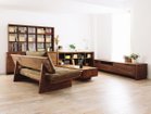 【広松木工/Hiromatsu Furniture / GOODS】のAMICO / アミーコ チェスト & ドア 168 参考イメージ:シェルフ、本棚、サイドボードなど、シリーズ全体の高さと奥行を統一しているため、壁面の連|ID: prp329100000002702 ipo3291000000030191760