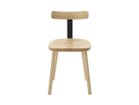 【ティーアンドオー/T&O / GOODS】のT1 Chair / T1チェア ウッド:メープル C-0(ウレタン塗装 / ナチュラルクリア)、スチール:ブラック|ID: prp329100000002723 ipo3291000000014895724